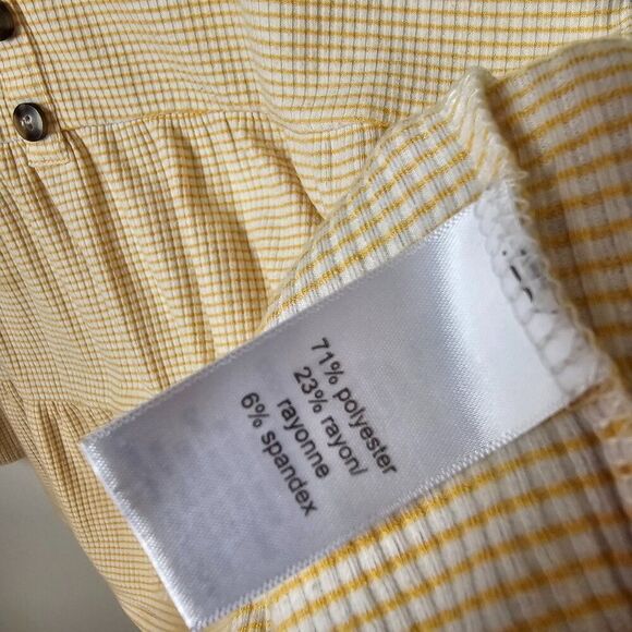 EUC MAURICES TEXTURED STRIPED SCOOP NECK TIERED TANK TOP SIZE L - Picture 11 of 13